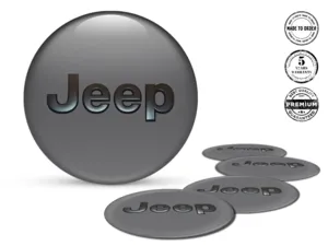 Jeep Ruota Adesivi Versione Etichette Cupola Silicone